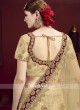 Embroidered Satin Lehenga Set With Dupatta